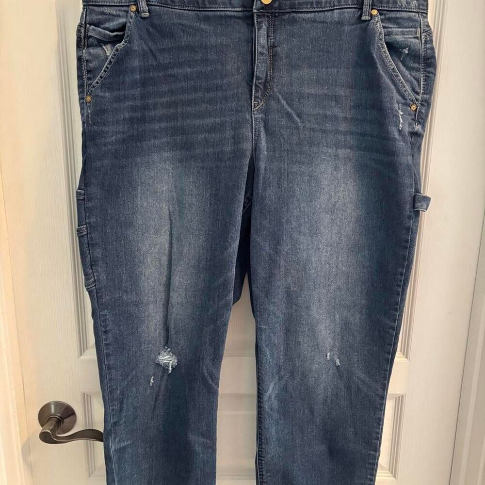 Democracy Women's Blue and Navy Jeans
